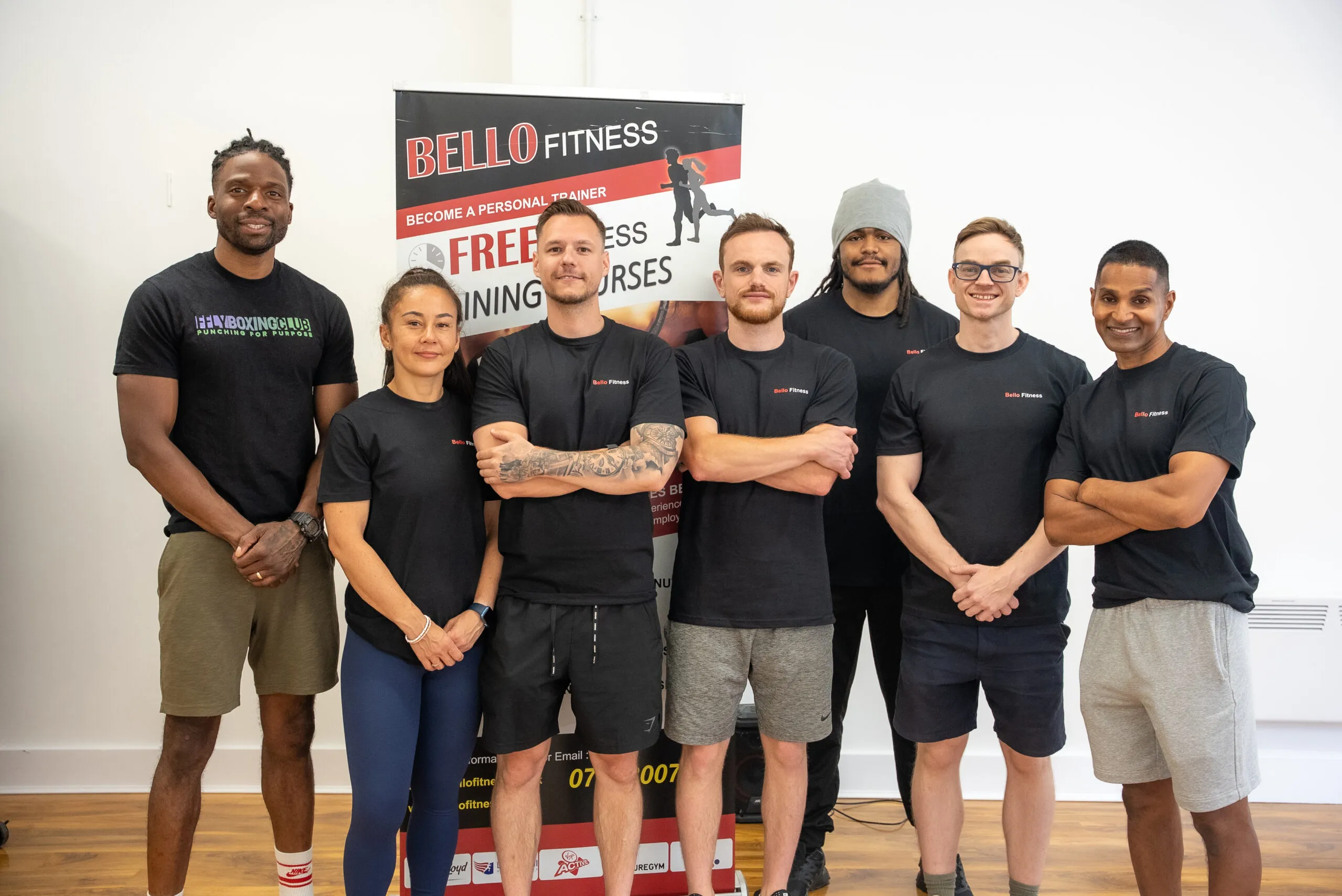The Bello Fitness team at Fit For Life Youth Gym